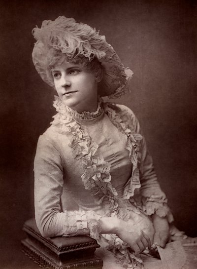 فيوليت كاميرون ، الممثلة البريطانية ، 1882 بواسطة London Stereoscopic and Photographic Co