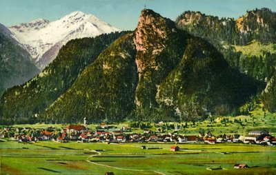 أوبراميرغاو ، بافاريا ، ألمانيا c1922. بواسطة لورينز فرانزل