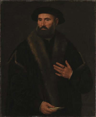 صورة لرجل بواسطة Lorenzo Lotto