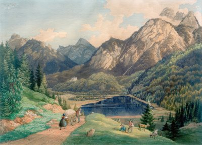 Schwansee bei Füssen بواسطة لورينزو كواجليو