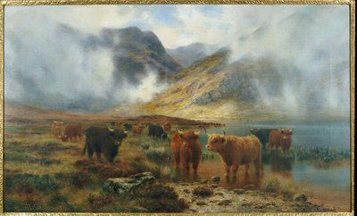 بواسطة Loch Treachlan ، Glencoe ، Morning Mists ، 1907 بواسطة لويس بوسورث يصب
