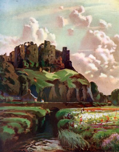 قلعة Harlech ، Merionethshire ، ويلز ، 1924-1926 بواسطة لويس بورليه برول