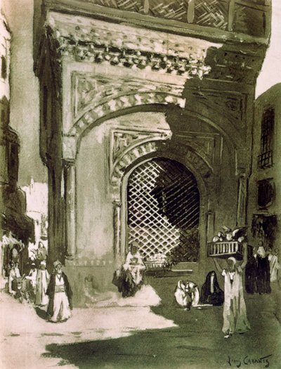 السبيل ، القاهرة ، مصر ، 1928 بواسطة لويس كابانيس
