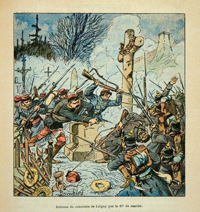 L'Armee de la Loire بواسطة Eugene Sergent ، dit Grenest ، رسمها Louis Bombled (1862-1927) (الحرب الفرنسية الألمانية ؛ حملة 1870-1871): معركة Loigny في 2 ديسمبر بواسطة تفجير لويس تشارلز