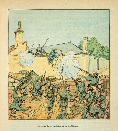 The Armee of the Loire by Eugene Sergent, known as Grenest, illustrated by Louis Bombled (1862-1927) (Franco-German War; campaign of 1870 -1871): Battle of Chateaudun on October 18 بواسطة تفجير لويس تشارلز