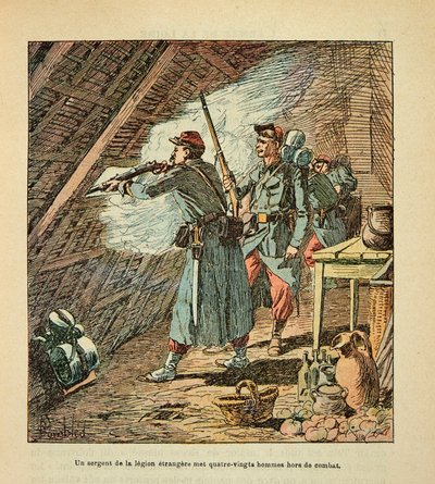 The Armee of the Loire بقلم يوجين سيرجنت ، المعروف باسم جرينست ، رسمه لويس بومبلد (1862-1927) (الحرب الفرنسية الألمانية ؛ حملة 1870-1871): معركة أورليانز في 11 أكتوبر بواسطة تفجير لويس تشارلز