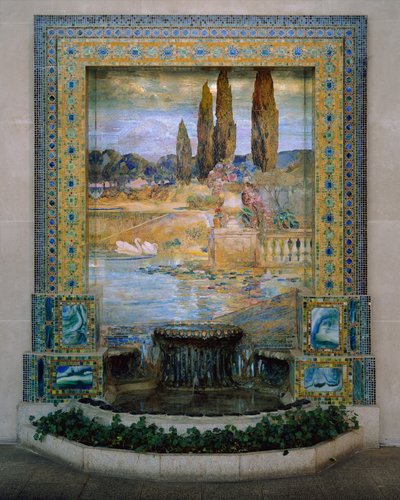 تنسيق حدائق ، c.1905–15 (فسيفساء زجاجية مفضلة) بواسطة لويس كومفورت تيفاني