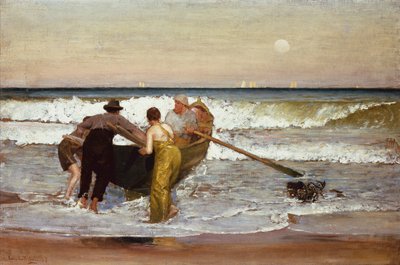 الخروج من القارب، سي برايت، نيوجيرسي بواسطة لويس كومفورت تيفاني