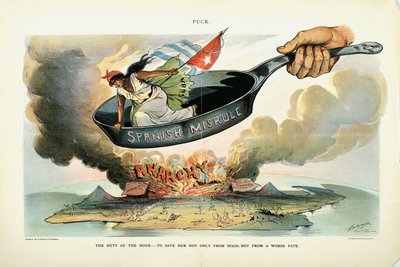 واجب الساعة: - لإنقاذها [كوبا] ليس فقط من إسبانيا - ولكن من مصير أسوأ ، 1898 بواسطة لويس دالريمبل