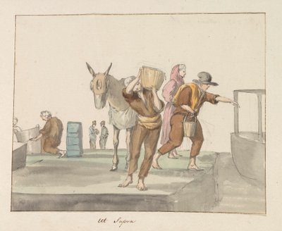 الأزياء التقليدية لجزيرة جوزو زي دي غوزو (العنوان على الكائن) Voyage en Italy ، en Sicile et à Malte - 1778 (عنوان السلسلة) بواسطة لويس دوكروس
