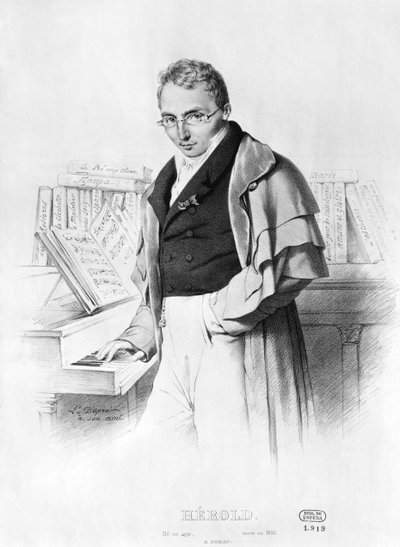 فرديناند هيرولد (1791-1833) بواسطة لويس دوبري
