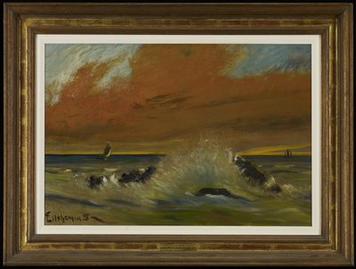 غروب الشمس بواسطة لويس ايلشميوس