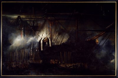 Return of the ashes and transhipment of the remains of Napoleon I aboard the Belle Poule October 15 بواسطة لويس يوجين غابرييل إيزابي