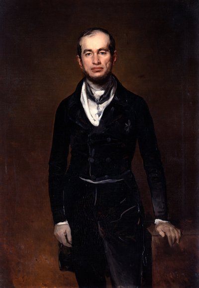 صورة لكونت تشامبرلين جوليوس زيك-بوركيرسودا ، 1841 بواسطة Louis Ferdinand von Rayski