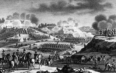 معركة واتيني بواسطة لويس فرانسوا كوتش