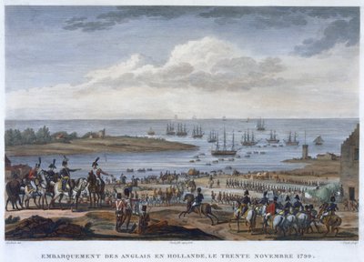 "صعود الإنجليز في هولندا ، ٣٠ نوفمبر ١٧٩٩" بواسطة لويس فرانسوا كوتش
