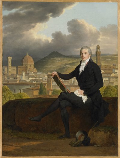 صورة للدكتور توماس بنروز ، 1798 بواسطة لويس جوفير