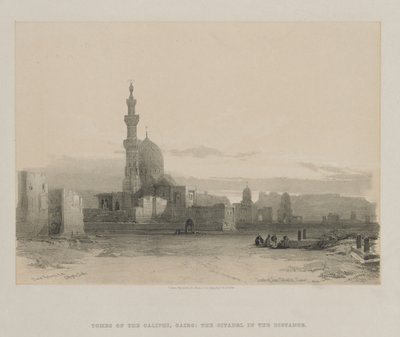 مصر والنوبة ، المجلد الثالث: مقابر الخلفاء ، القاهرة ، 1848. بواسطة لويس هاجي