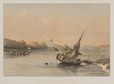 مصر والنوبة ، المجلد الثاني: مقاربة لحصن إبريم ، النوبة ، 1847. بواسطة لويس هاجي
