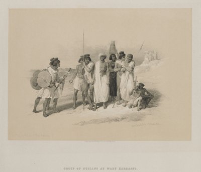مصر والنوبة ، المجلد الثاني: مجموعة النوبيين - وادي كرداسي ، 1847. بواسطة لويس هاجي