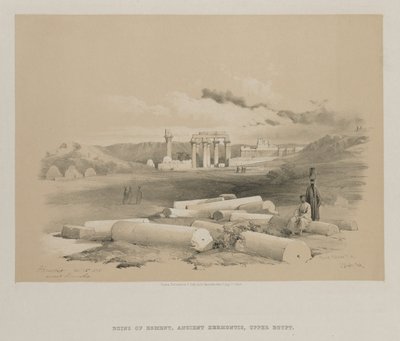 مصر والنوبة ، المجلد الثاني: Hermont ، Hermonthis القديمة ، 1848. بواسطة لويس هاجي