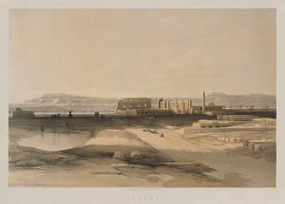 مصر والنوبة ، المجلد الثاني: الكرنك ، 1847. بواسطة لويس هاجي