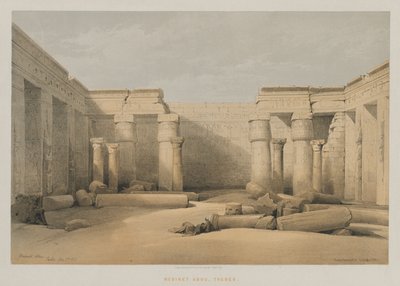 مصر والنوبة ، المجلد الثاني: مدينة أبو ، طيبة ، 1847. بواسطة لويس هاجي