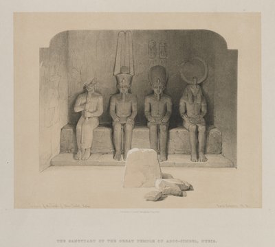 مصر والنوبة ، المجلد الأول: محمية معبد أبو سمبل ، النوبة ، 1846. بواسطة لويس هاجي