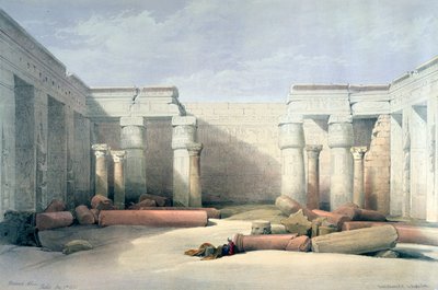 مدينة أبو ، طيبة ، 5 ديسمبر 1832 ، مصر ، القرن التاسع عشر بواسطة لويس هاجي