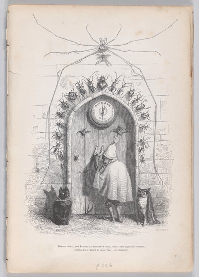 مساء الخير اذن يا صديقي محاضر ... من مشاهد من الخاص و Publique L ...، ca. 1837-47. بواسطة لويس هنري بريفير