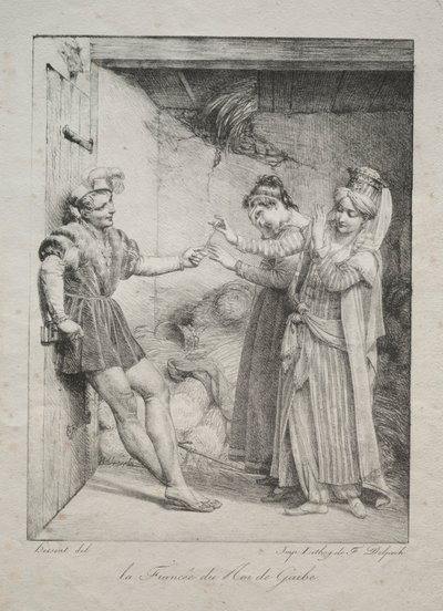 خطيبة ملك غارب 1800. بواسطة لويز ماري جين هيرسينت