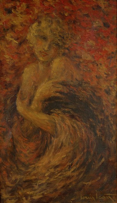 فاني ملفوفة في عباءة بواسطة لويس إيكارت