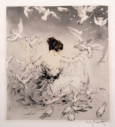 الفتاة ذات الحمائم بواسطة لويس إيكارت