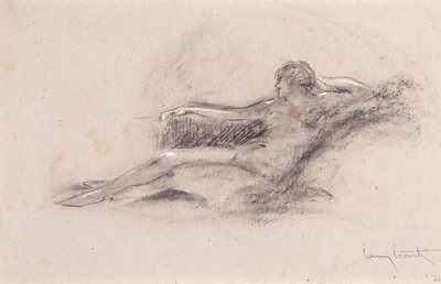 متكأ عارية بواسطة Louis Icart