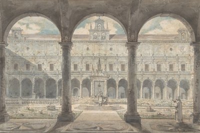 دير سيرتوزا دي سان مارتينو ، نابولي ، حوالي 1777-1779. بواسطة لويس جان ديسبريز
