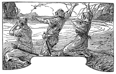 رسم توضيحي للويس ريد (1857-1926) لرواية "جزيرة الكنز" لروبرت لويس ستيفنسون (1850-1894) 1915 بواسطة لويس جون ريد