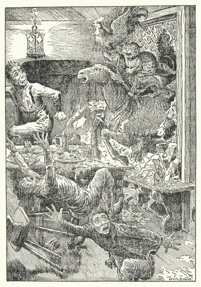 The Bremen Town Musicians (litho) بواسطة لويس جون ريد