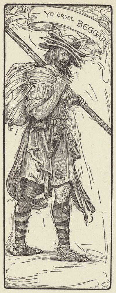 The Cruel Beggar بواسطة لويس جون ريد