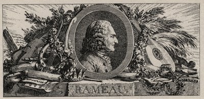 صورة لجان فيليب رامو (1683-1764) نقش لويس جوزيف ماسكوييه بواسطة لويس جوزيف الأول ماسكيلير