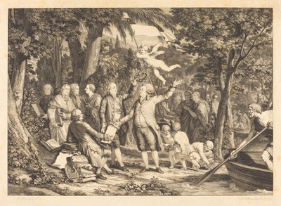 ميرابو يصل إلى الشانزليزيه بواسطة لويس جوزيف ماسكوييه بعد جان ميشيل مورو