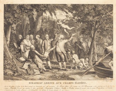 ميرابو يصل إلى الشانزليزيه بواسطة لويس جوزيف ماسكوييه بعد جان ميشيل مورو