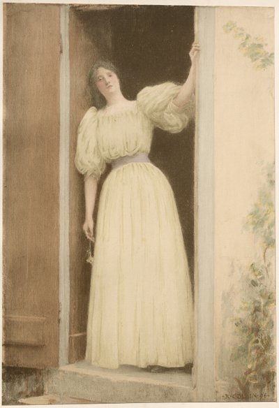 المغادرة ، نشر عام 1899. بواسطة لويس جوزيف رافائيل كولين