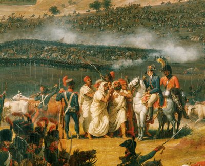 معركة الأهرامات (زيت على قماش) بواسطة لويس ليجون