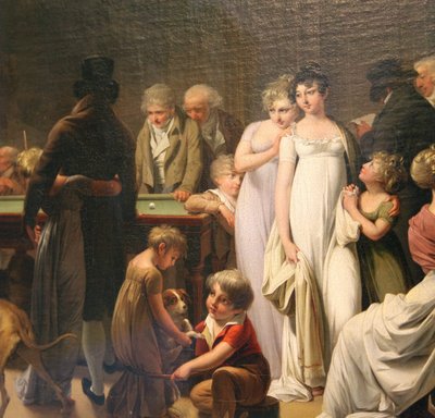 "لعبة البلياردو" ، 1807 بواسطة لويس ليوبولد بويلي