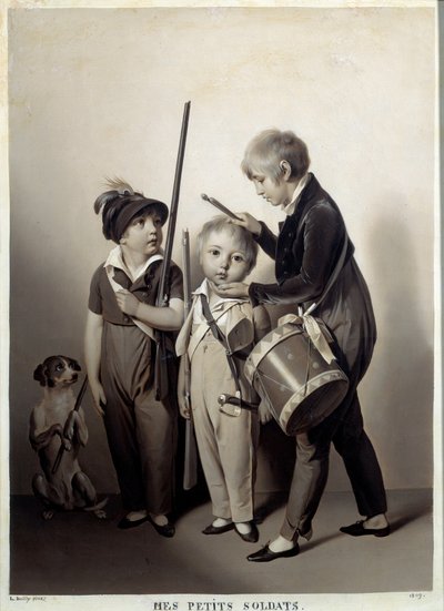 جنودي الصغار. نقش لويس ليوبولد بويلي (1761-1845) بواسطة لويس ليوبولد بويلي