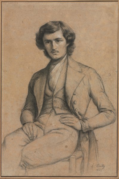 صورة لشاب بواسطة Louis Leopold Boilly