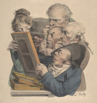 خبراء الفن ، 1823 - 28. بواسطة لويس ليوبولد بويلي