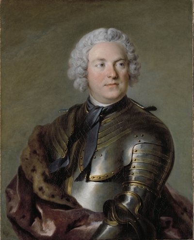 تشارلز جوستاف دي تيسين ، أرستقراطي سويدي وسياسي - صورة كارل جوستاف تيسين (1695-1770) ، بواسطة توك ، لويس (1696-1772). زيت على قماش بواسطة لويس توك