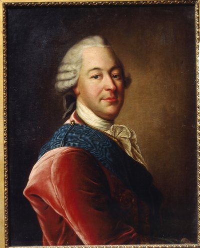 صورة للكونت ميخائيل إيلاريونوفيتش فورونتسوف (1714-1767) (صورة الكونت إم آي فورونتسوف). لوحة لويس توكيه (1696-1772) ، زيت على قماش ، منتصف القرن الثامن عشر. الفن الفرنسي ، فن الروكوكو. متحف الفن الإقليمي ، سيمفيروبول (أوكرانيا) بواسطة لويس توك