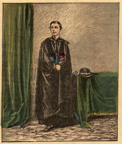 لويس غاستون دي سيغور (لويس غاستون دي سيغور) (1844-1879) أسقف فرنسي - - نقش من "" التعليم الديني بالعينين. "ألبوم رائع" للويس ميتريجان وجورجيت راموند - فرنسا 1910 بواسطة لويس مايترجين
